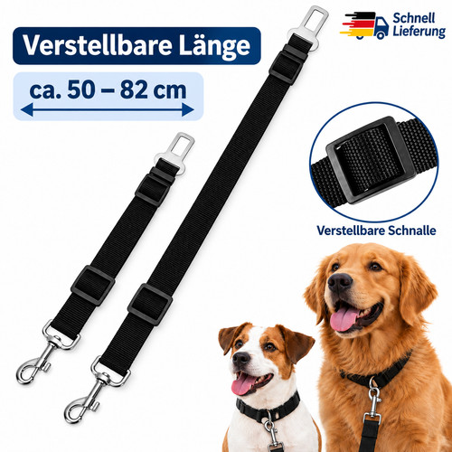 Hunde gurt auto - 2x,